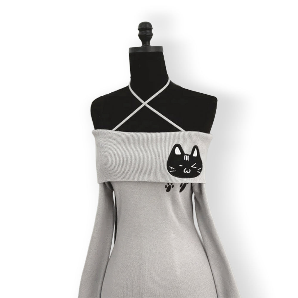 Set Elegant Bluză + Fustă Mini, Stil Coreean